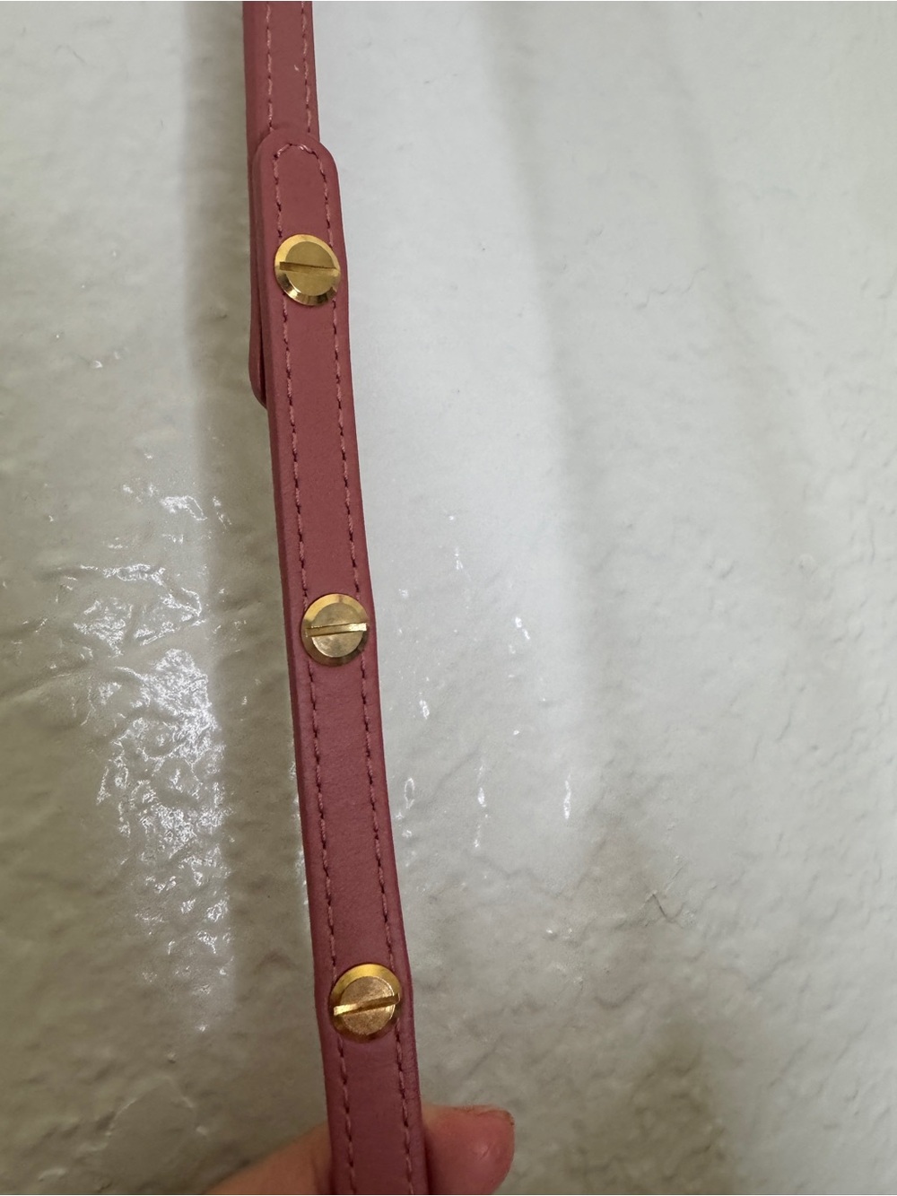 Mansur Gavriel Red Leather Mini Bucket Crossbody - Picture 13 of 15